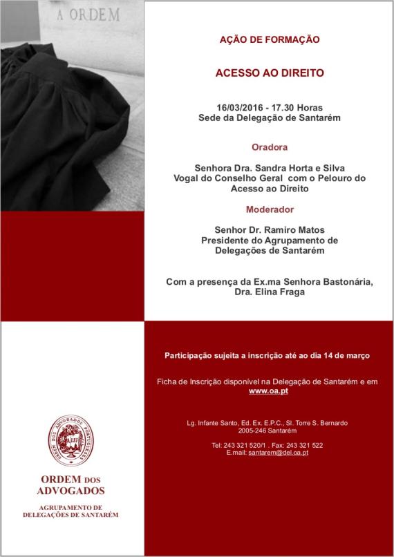 acesso ao direito cartaz