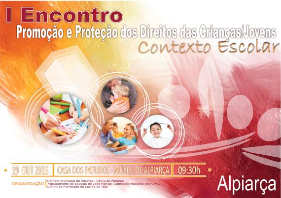 alpiarca criancas contexto escolar cartaz